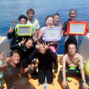 カラカラ先生ダイビング　記念ダイビング